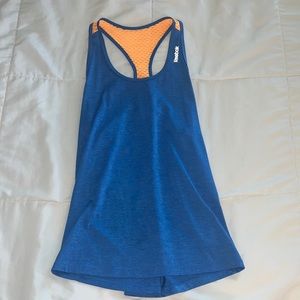 Blue and Orange Reebok athletic tank!